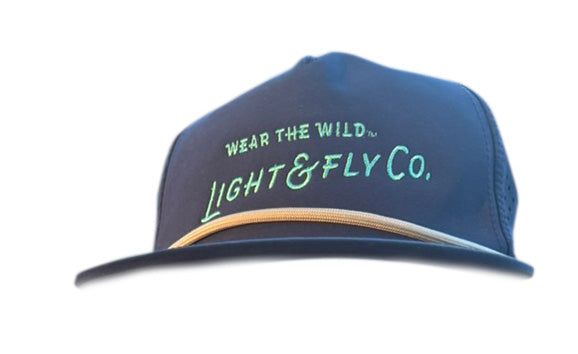 Light & Fly Co. Brand Hat – Blue