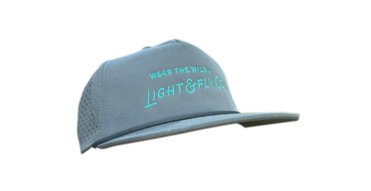 Light & Fly Co. Brand Hat – Gray