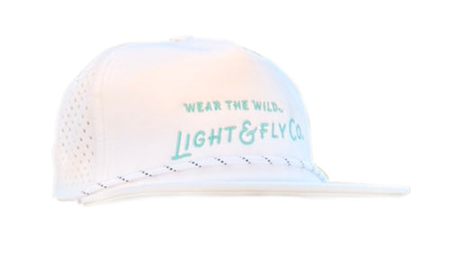 Light & Fly Co. Brand Hat – White