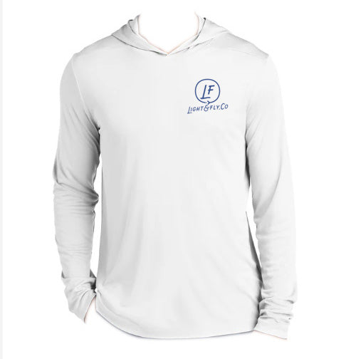 Shaka & Shallows Hoodie-White
